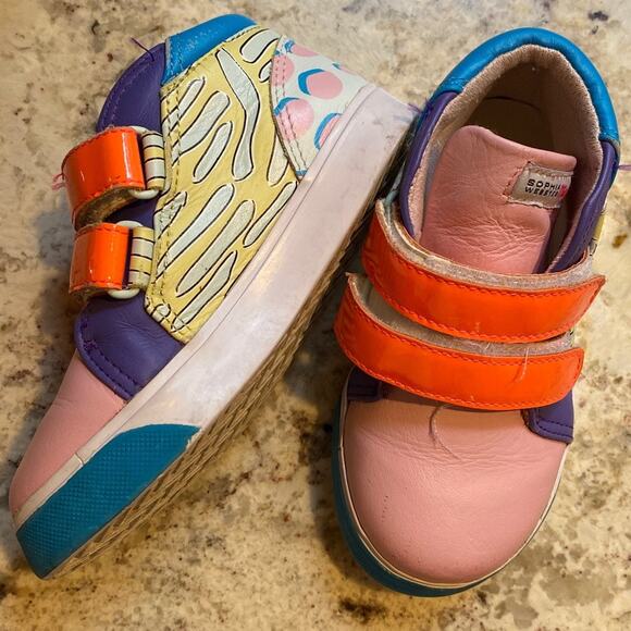 Sophia Webster Mini $250 Leather Sneaker US 11 EU 28 - Picture 1 of 12
